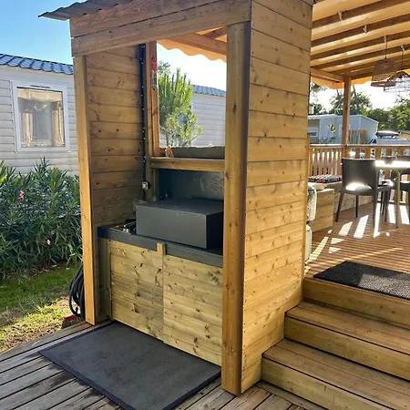 Mobil Home Au Calme Au Cap-Ferret - Camping Les Viviers 