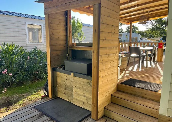 Mobil home au Cap-Ferret - Camping en première ligne du bassin